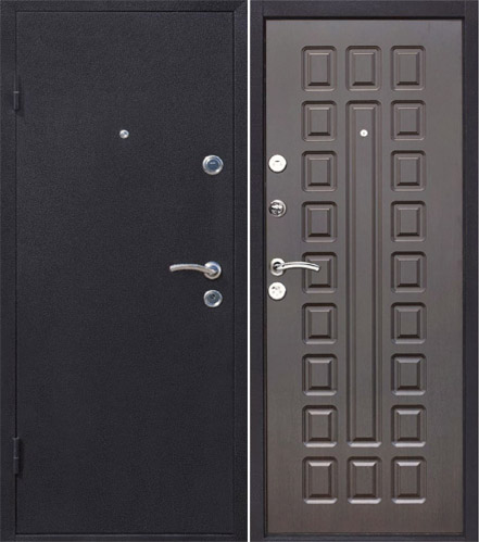 Дверь Йошкар с панелью Венге